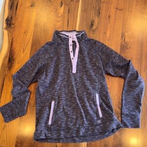 Avalanche Women's Heathered Purple Pullover Top